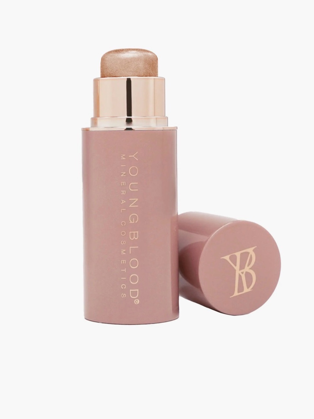 Youngblood Illuminating Highlight Stick — Champagne Glow color golden hour